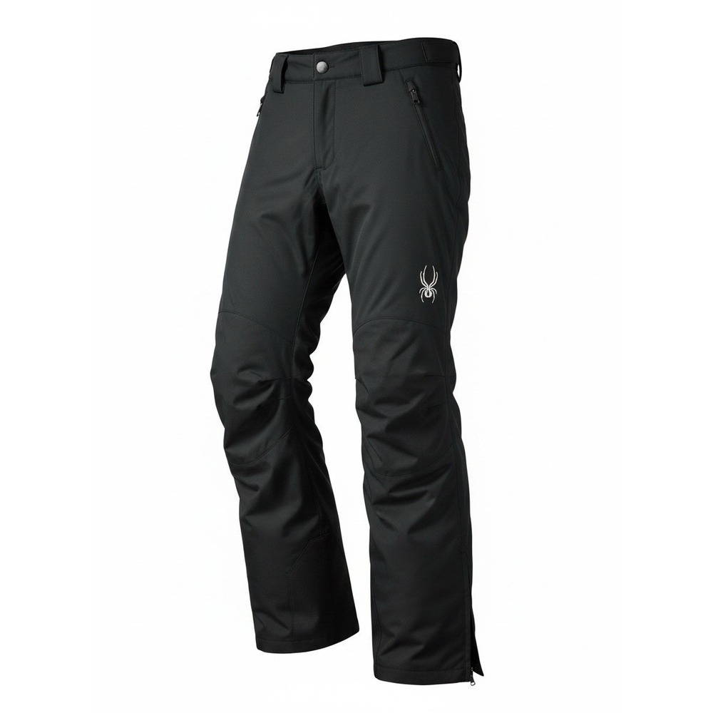 SPYDER Ski Snow Pants Mens Black Waterproof Insulated Winter 36x32